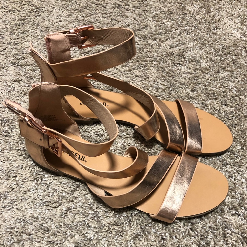 Rose Gold Sandals
